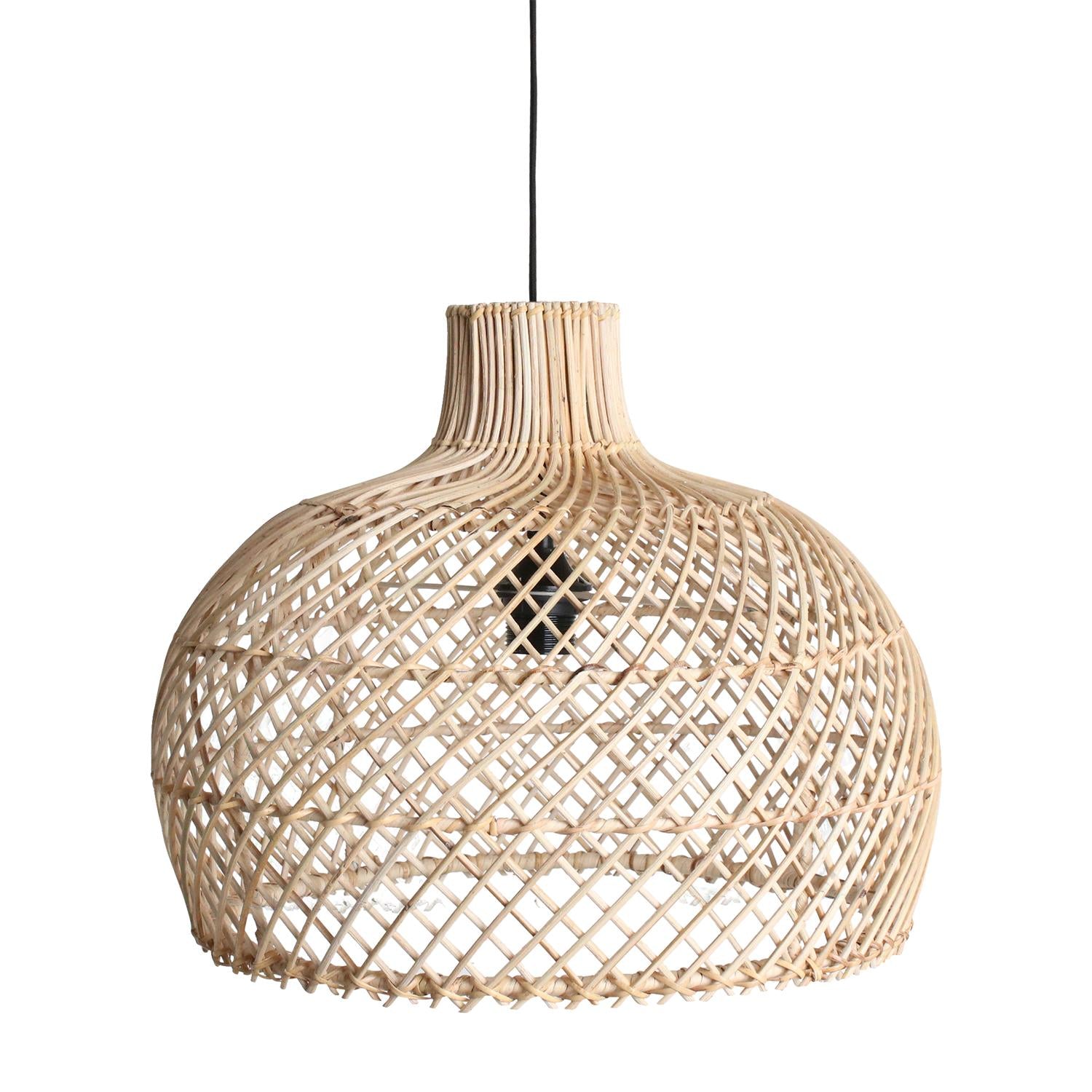 Raw Materials Maze Rotan Hanglamp Naturel - Ø 42x36 Cm-Kwaliteitwonen.nl