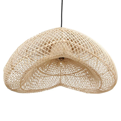 Raw Materials Maze Rotan Hanglamp Organisch Xl - Ø 75x31 Cm - KwaliteitWonen.nl