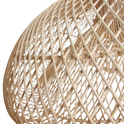 Raw Materials Maze Rotan Hanglamp Organisch Xl - Ø 75x31 Cm - KwaliteitWonen.nl