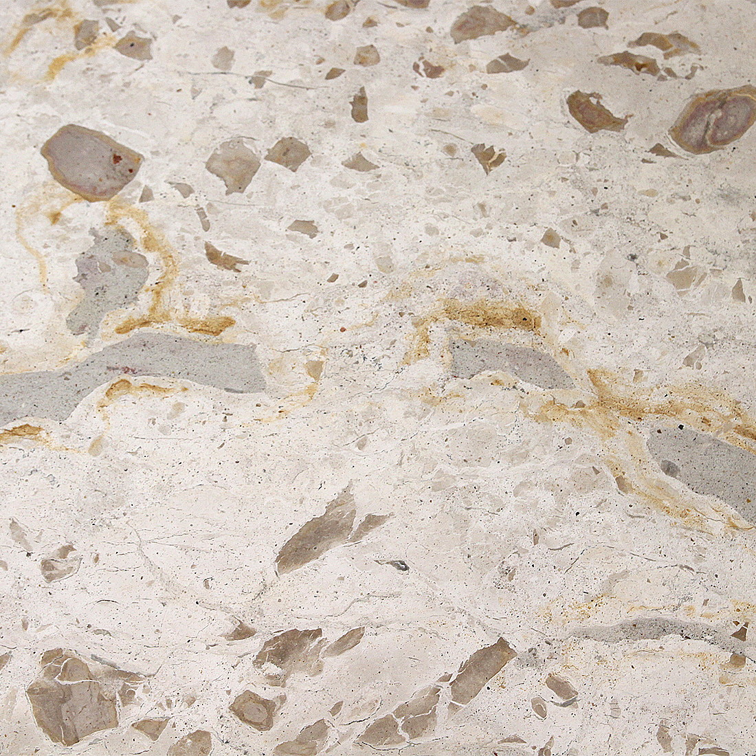 Raw Materials Ovaal Marmeren salontafel Créme 120x60cm - KwaliteitWonen.nl