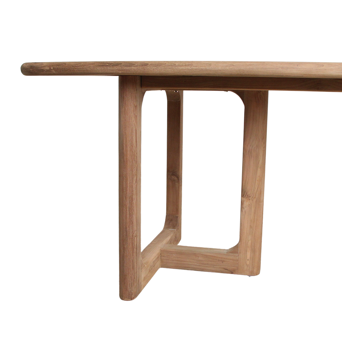 Raw Materials Primavera Teakhouten Tuintafel - 200x90cm - KwaliteitWonen.nl