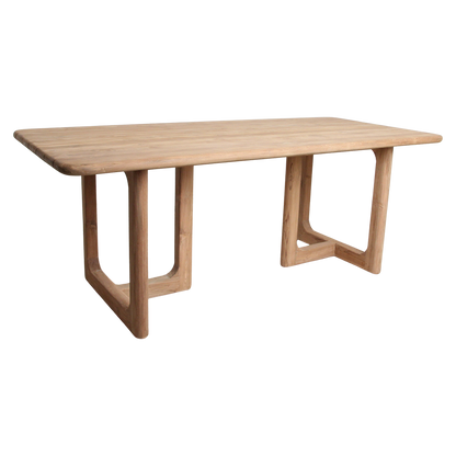 Raw Materials Primavera Teakhouten Tuintafel - 200x90cm - KwaliteitWonen.nl