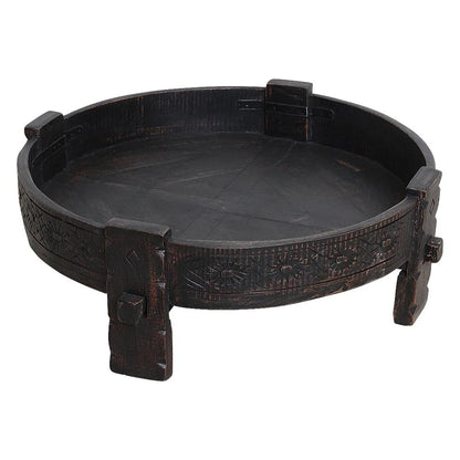 Raw Materials Salontafel Chakki Rond 73cm Gerecycled Hout - KwaliteitWonen.nl