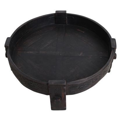 Raw Materials Salontafel Chakki Rond 73cm Gerecycled Hout - KwaliteitWonen.nl