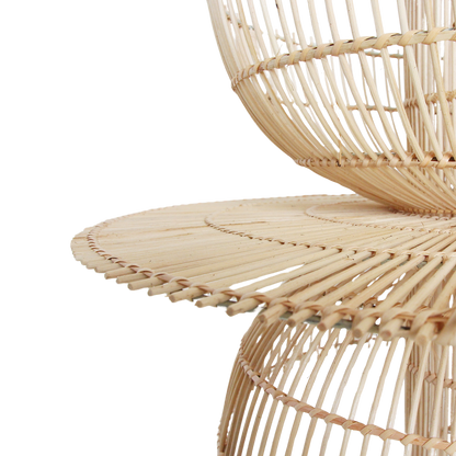 Raw Materials Saturn Rotan Hanglamp - Ø 65x63 Cm - KwaliteitWonen.nl