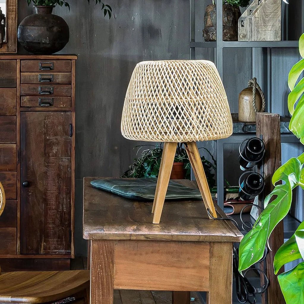 Raw Materials Tafellamp Maze Rotan - KwaliteitWonen.nl