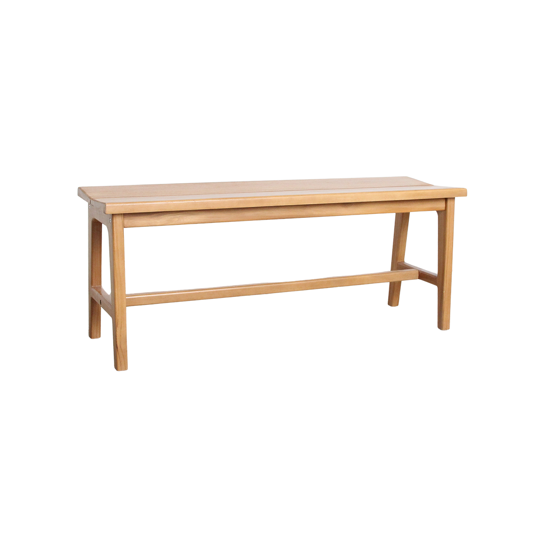 Raw Materials Teakhouten bankje 120cm - KwaliteitWonen.nl