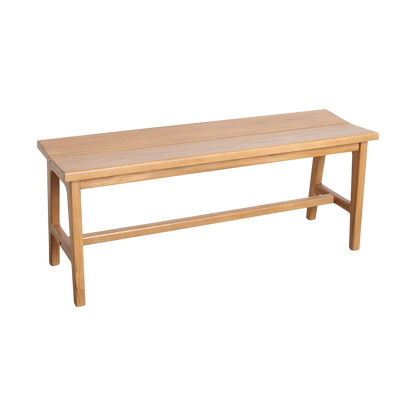 Raw Materials Teakhouten bankje 120cm - KwaliteitWonen.nl