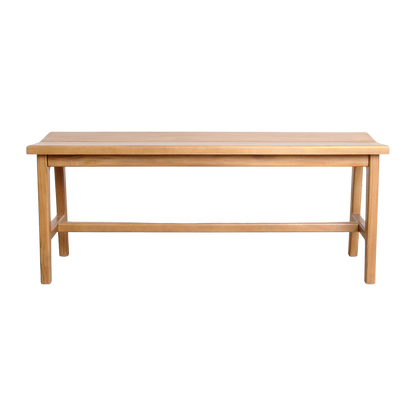 Raw Materials Teakhouten bankje 120cm - KwaliteitWonen.nl