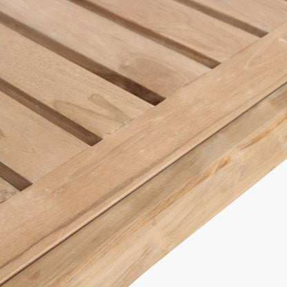 Raw Materials Tuintafel Odin 100x50cm Teakhout-Kwaliteitwonen.nl