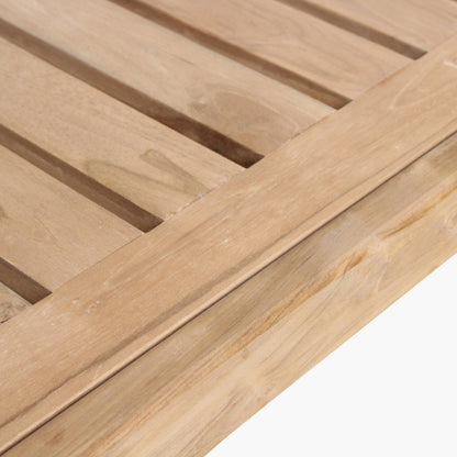 Raw Materials Tuintafel Odin 100x50cm Teakhout - KwaliteitWonen.nl
