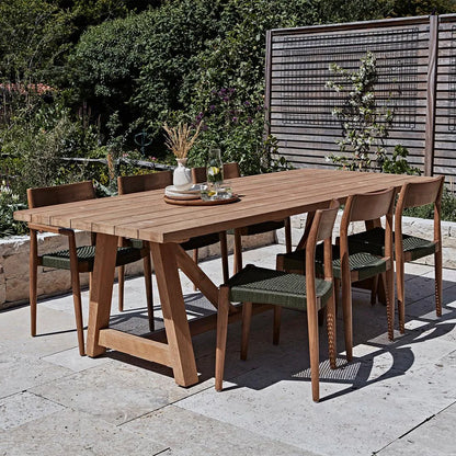 Raw Materials Tuintafel Soleado 200cm teakhout - KwaliteitWonen.nl