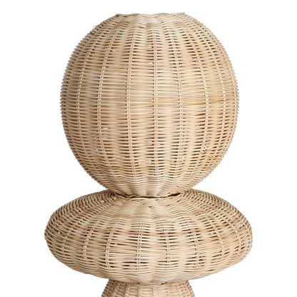 Raw Materials Vloerlamp Tao rotan 140cm - KwaliteitWonen.nl