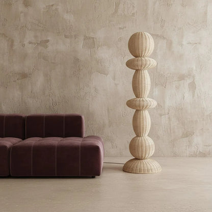 Raw Materials Vloerlamp Tao rotan 175 cm - KwaliteitWonen.nl