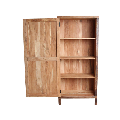 Raw Materials Wandkast Farmwood 1-deurs Kast Hout - KwaliteitWonen.nl