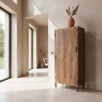 Raw Materials Wandkast Farmwood 1-deurs Kast Hout - KwaliteitWonen.nl