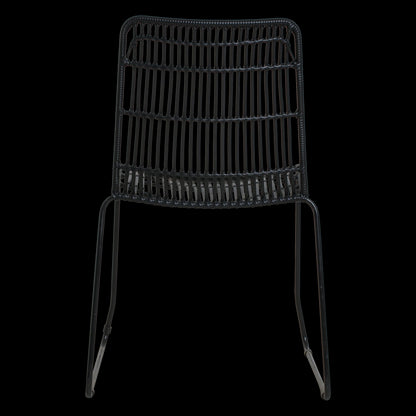 Raw Materials Jane Zwarte Tuinstoel (Set Van 2)