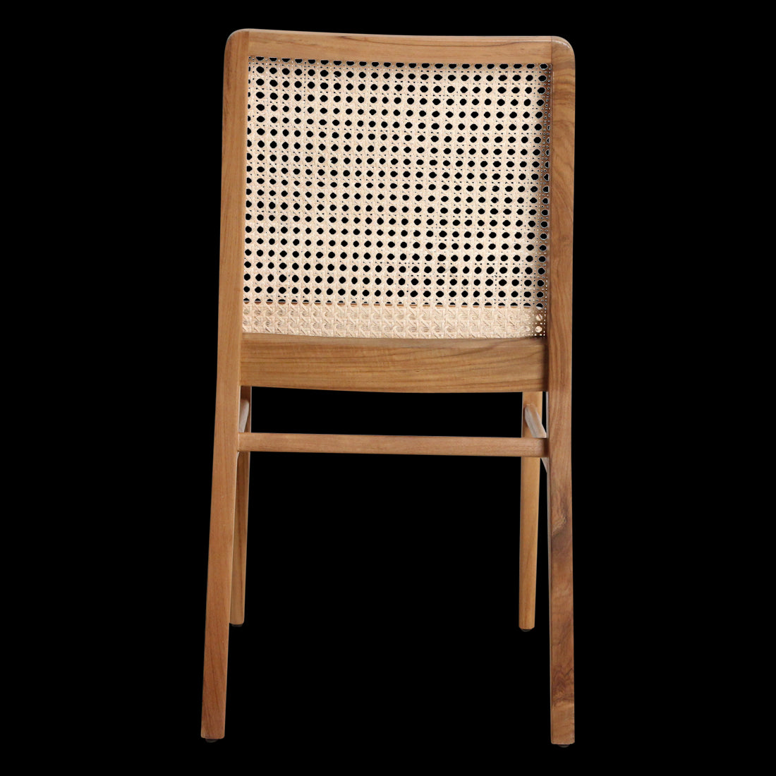 Raw Materials Nova Teakhout Eetkamerstoel - Naturel (Set Van 2)