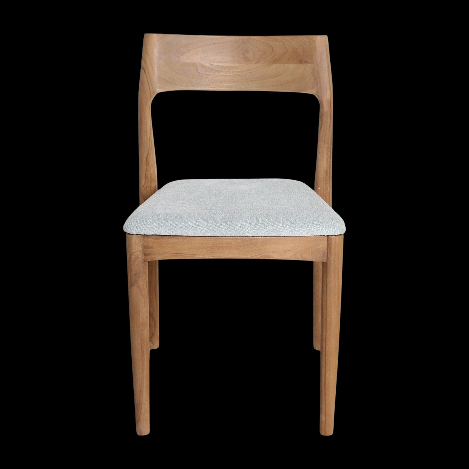 Raw Materials Freya Teakhouten Eetkamerstoel Licht Groen (Set Van 2)