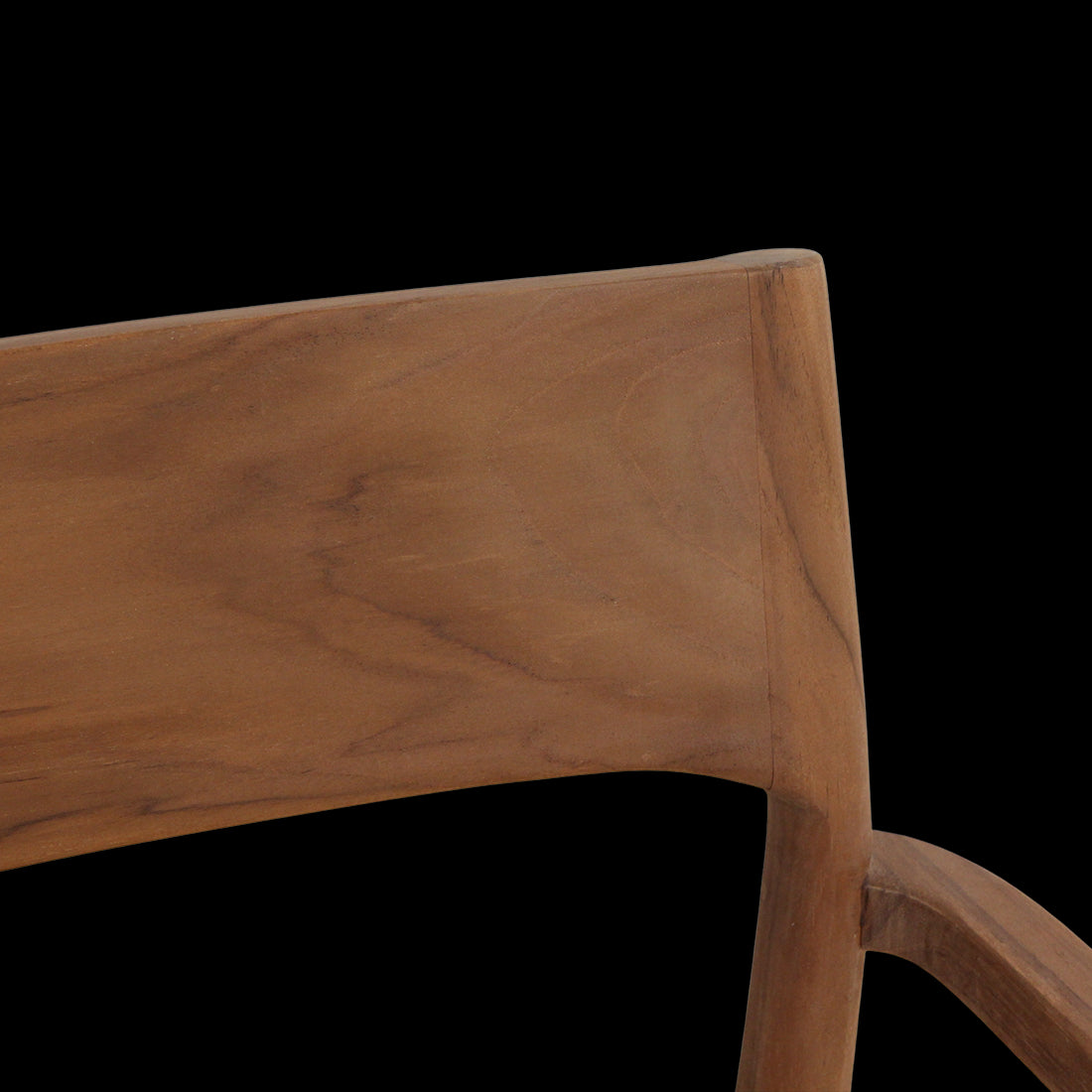 Raw Materials Freya Teak Eetkamerstoel Met Armleuning - Naturel (Set Van 2)