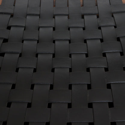 Raw Materials Freya Teak Eetkamerstoel Met Armleuning - Zwart (Set Van 2)