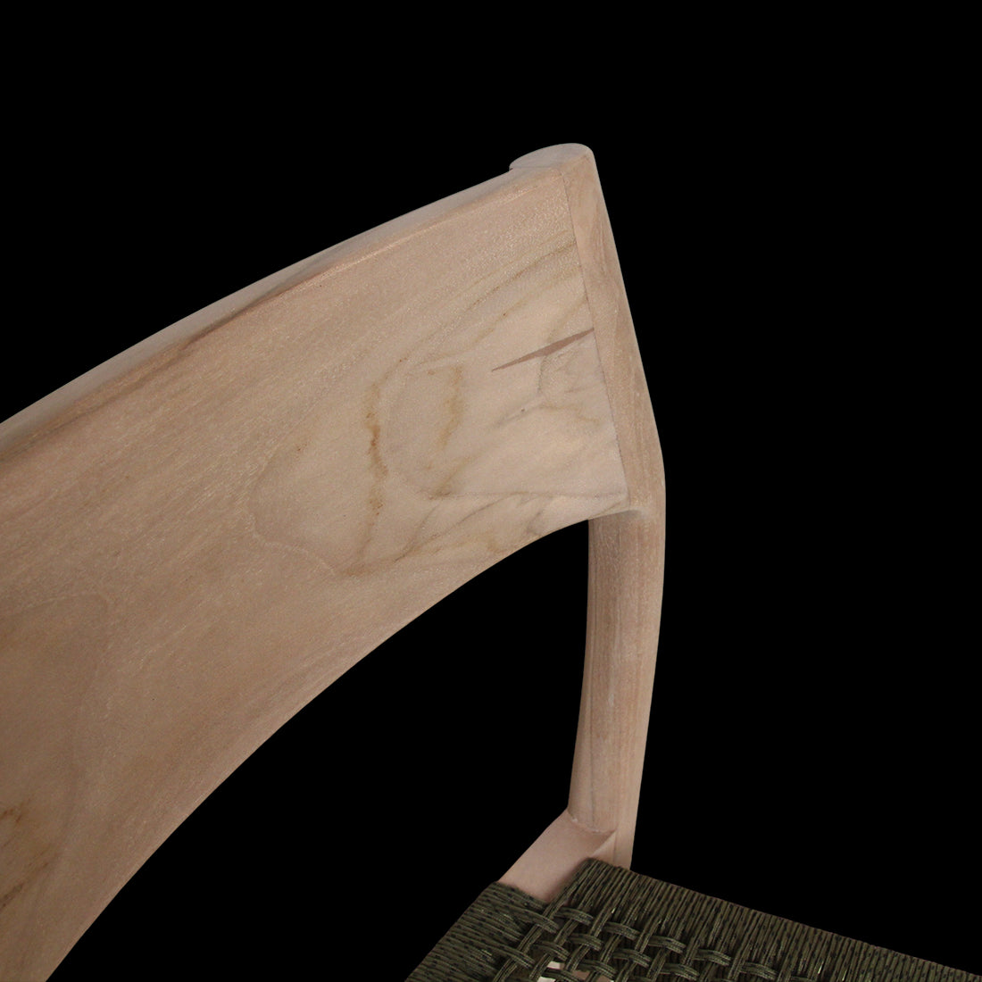 Raw Materials Freya Licht Teakhouten Tuinstoel - Groen (Set Van 2)