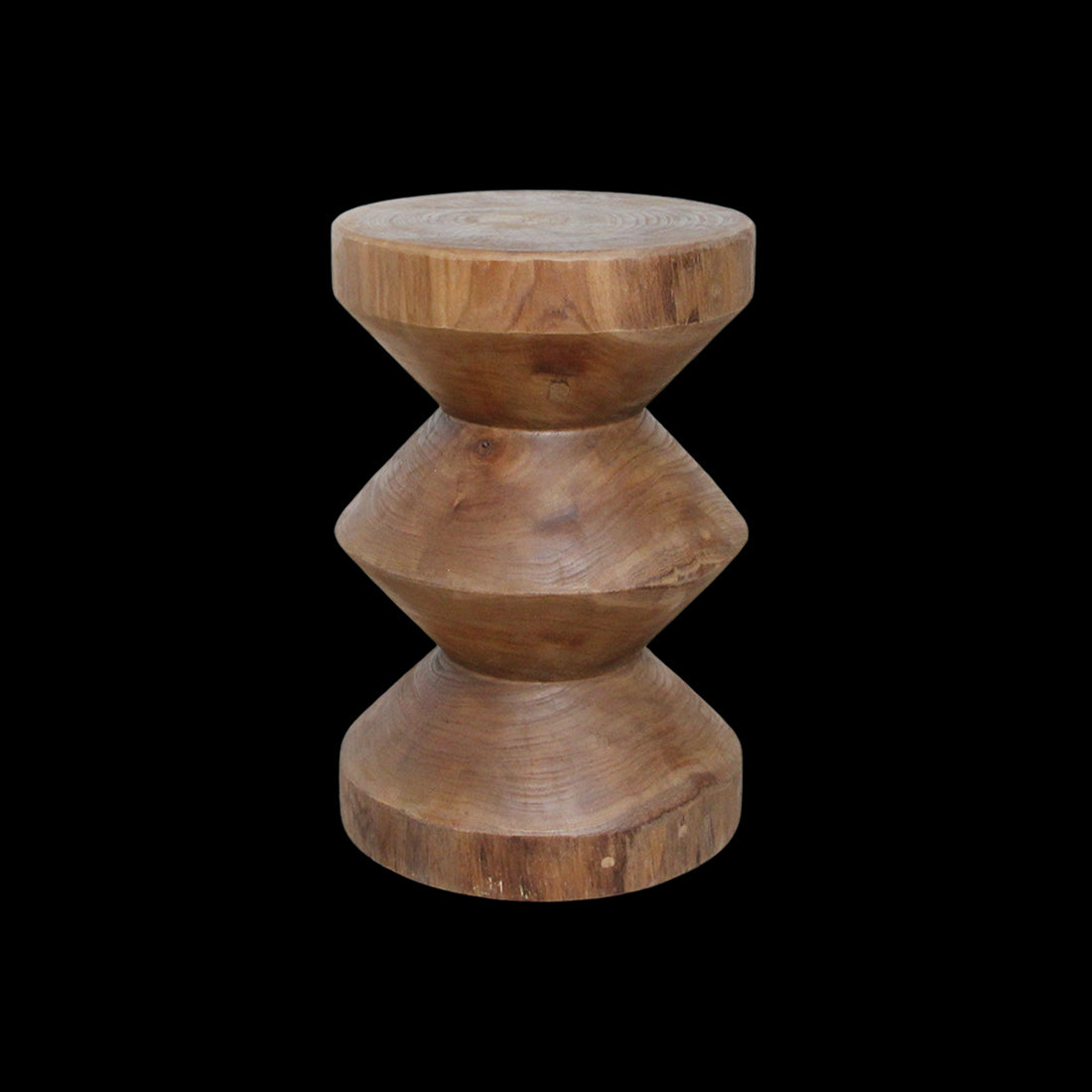 Raw Materials Teakhouten Bijzettafel Rizo Naturel Bruin