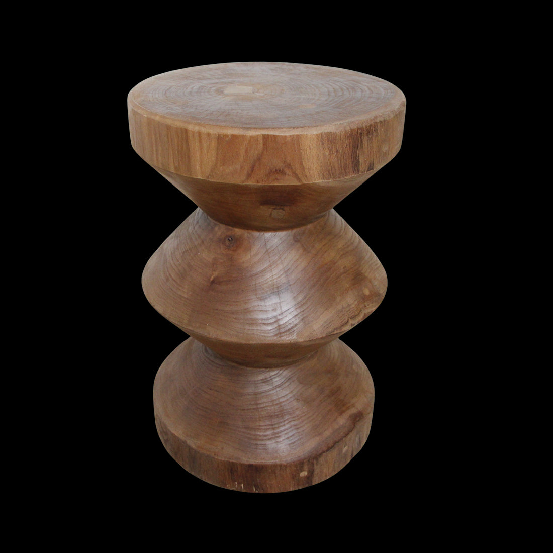 Raw Materials Teakhouten Bijzettafel Rizo Naturel Bruin