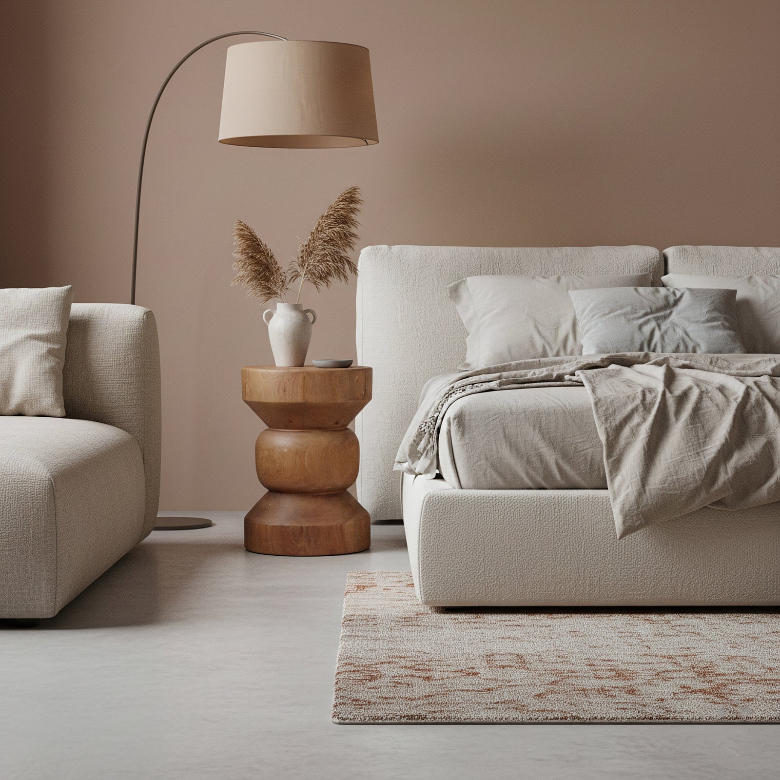 Raw Materials Teakhouten Bijzettafel Ritari Naturel