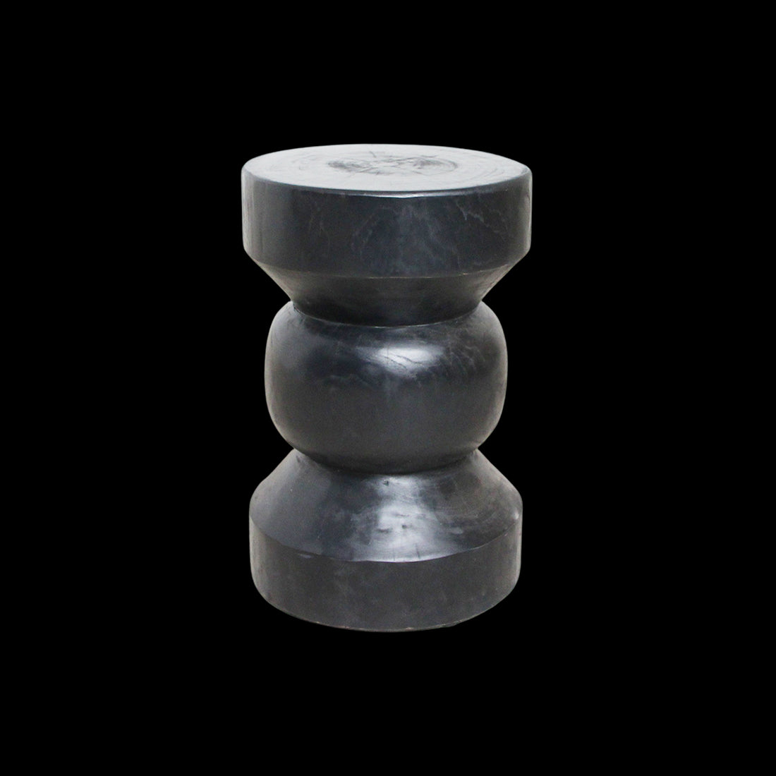 Raw Materials Teakhouten Bijzettafel Ritari Zwart