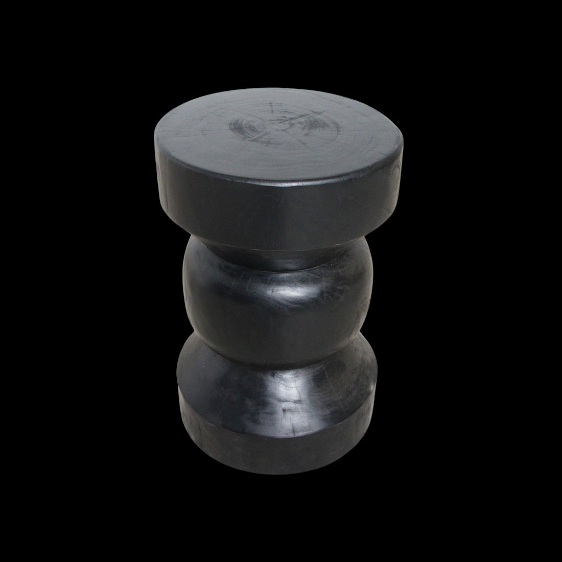 Raw Materials Teakhouten Bijzettafel Ritari Zwart