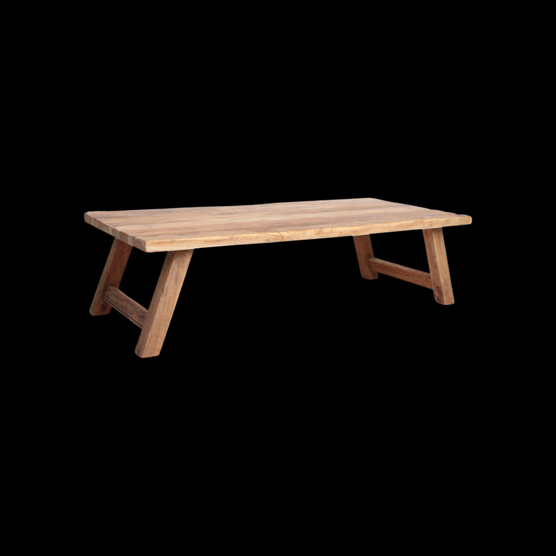 Raw Materials Farmwood Rechthoekige Salontafel - Fsc-Gerecycled Hout - 140x65cm