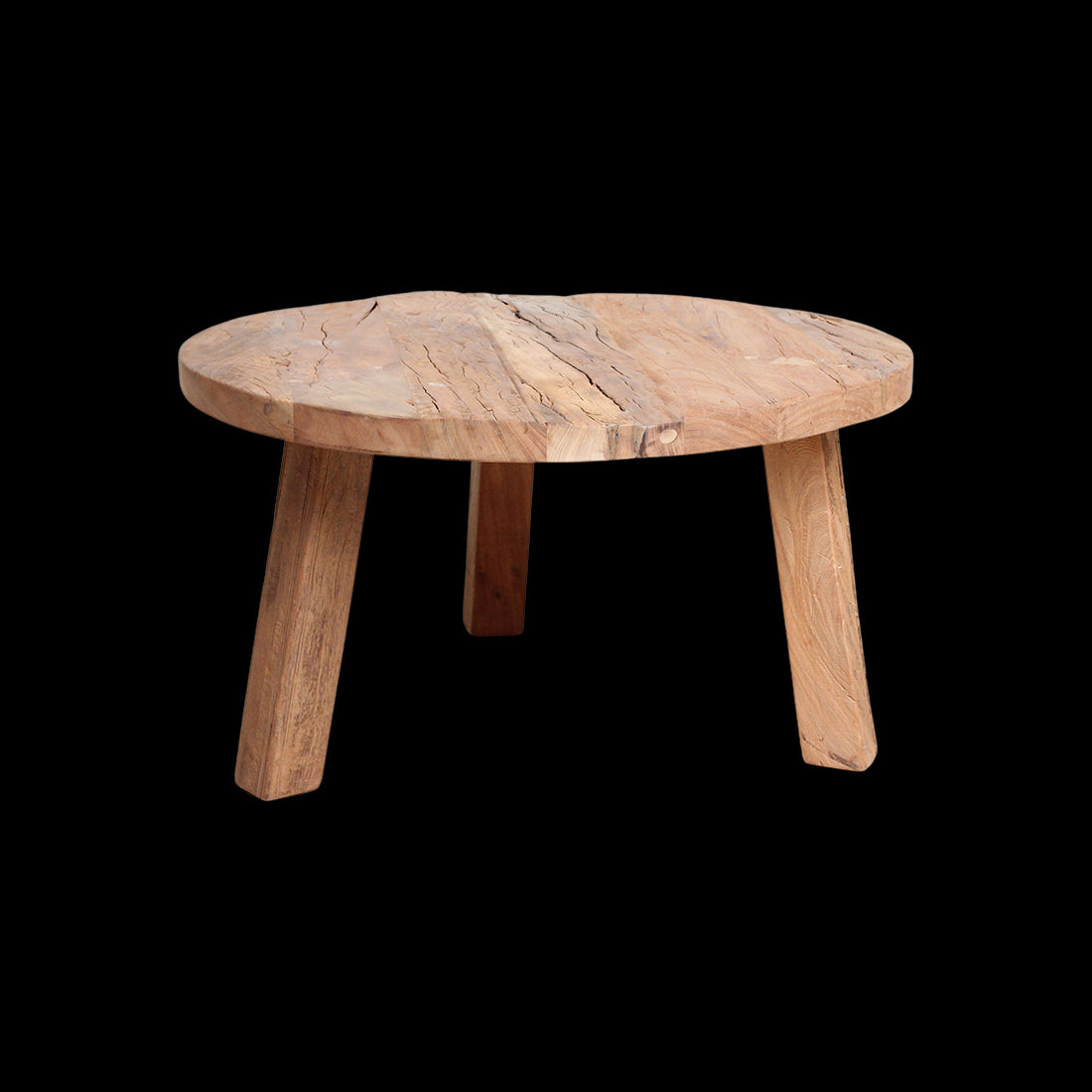 Raw Materials Farmwood Ronde Salontafel - Fsc-Gerecycled Hout - Ø70cm