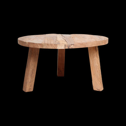 Raw Materials Farmwood Ronde Salontafel - Fsc-Gerecycled Hout - Ø70cm