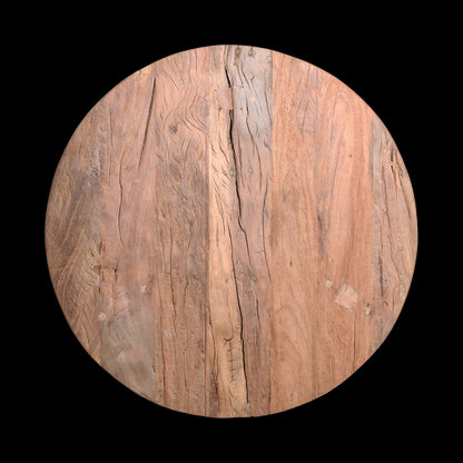 Raw Materials Farmwood Ronde Salontafel - Fsc-Gerecycled Hout - Ø70cm