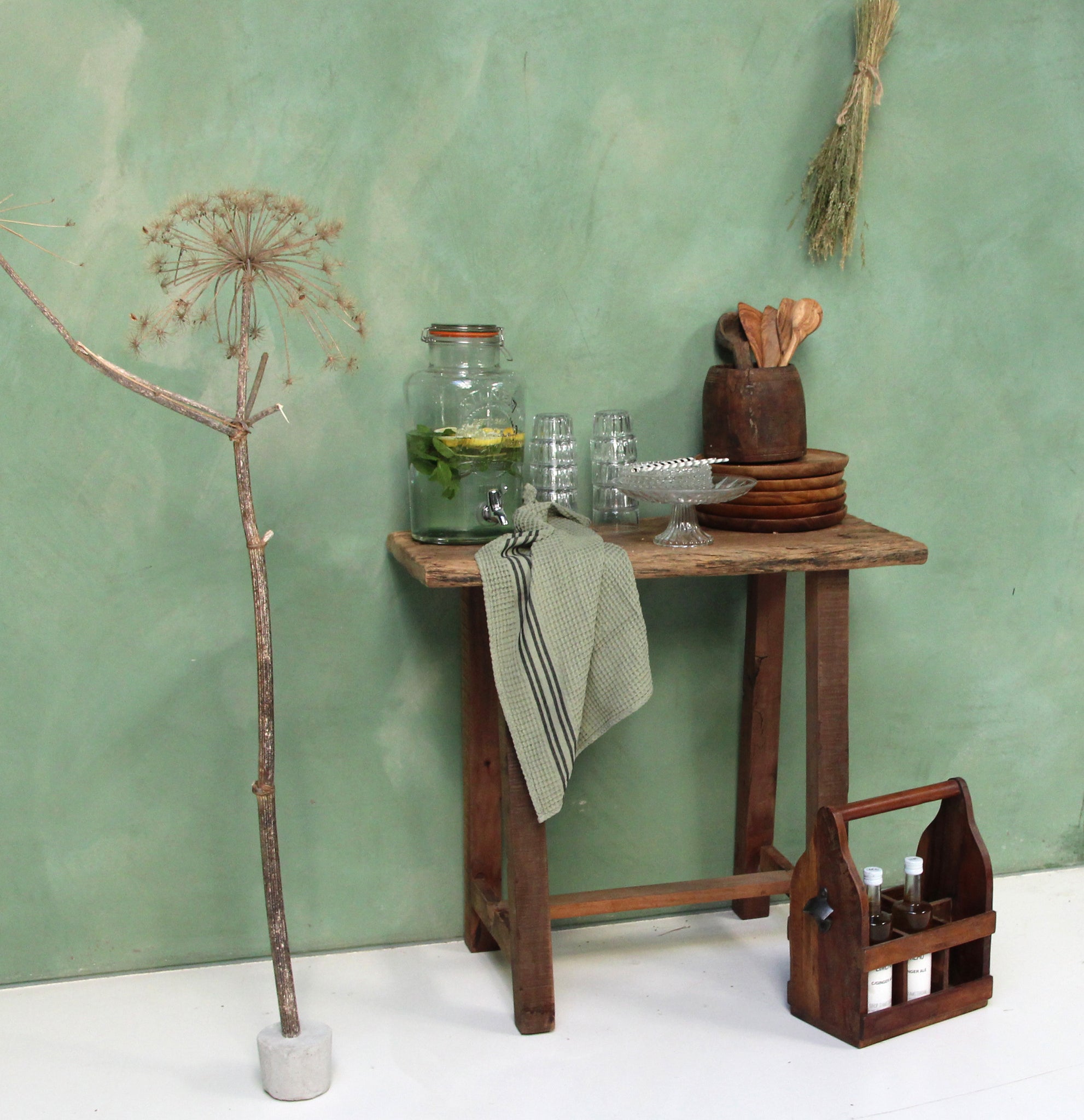 Raw Materials Farmwood Bijzettafel - Fsc-Gerecycled Hout