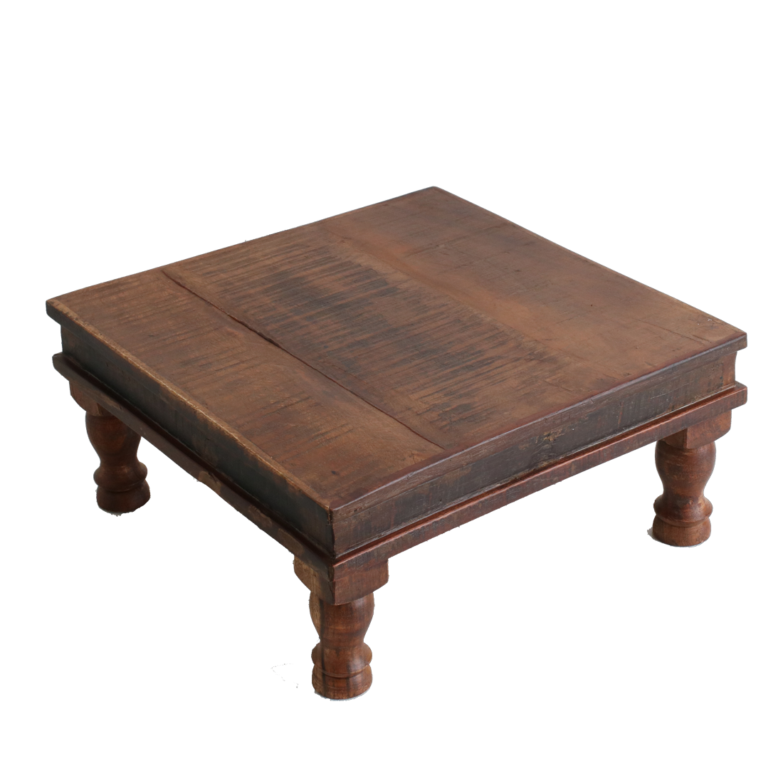 Raw Materials Bijzettafel Factory Bajot 33x33cm Gerecycled Hout