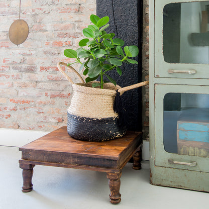 Raw Materials Bijzettafel Factory Bajot 46x46cm Gerecycled Hout