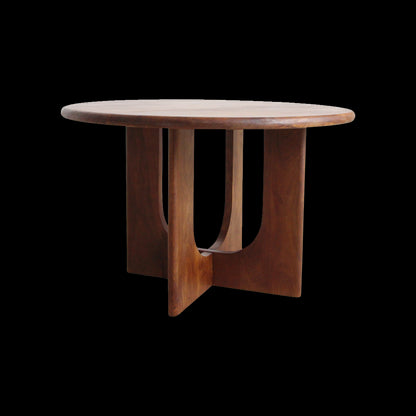 Raw Materials Ronde Mangohouten Eettafel Bullnose - Ø 120cm