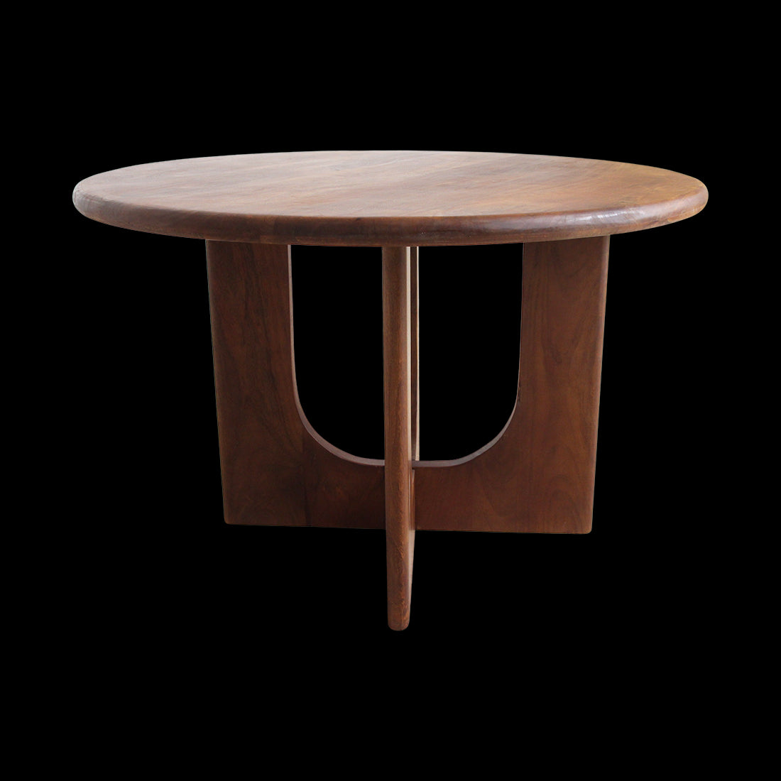 Raw Materials Ronde Mangohouten Eettafel Bullnose - Ø 120cm