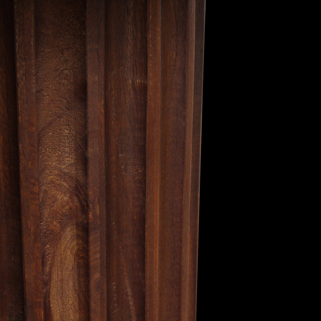 Raw Materials Bullnose Bijzettafel Omgekeerd Bruin Ø 50 Cm