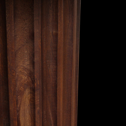 Raw Materials Bullnose Bijzettafel Omgekeerd Bruin Ø 50 Cm