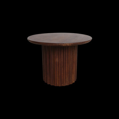 Raw Materials Bullnose Bijzettafel Omgekeerd Bruin Ø 55 Cm