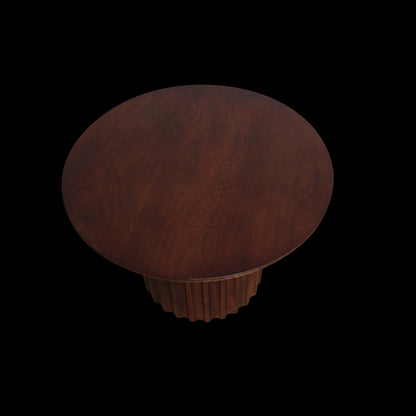 Raw Materials Bullnose Bijzettafel Omgekeerd Bruin Ø 55 Cm