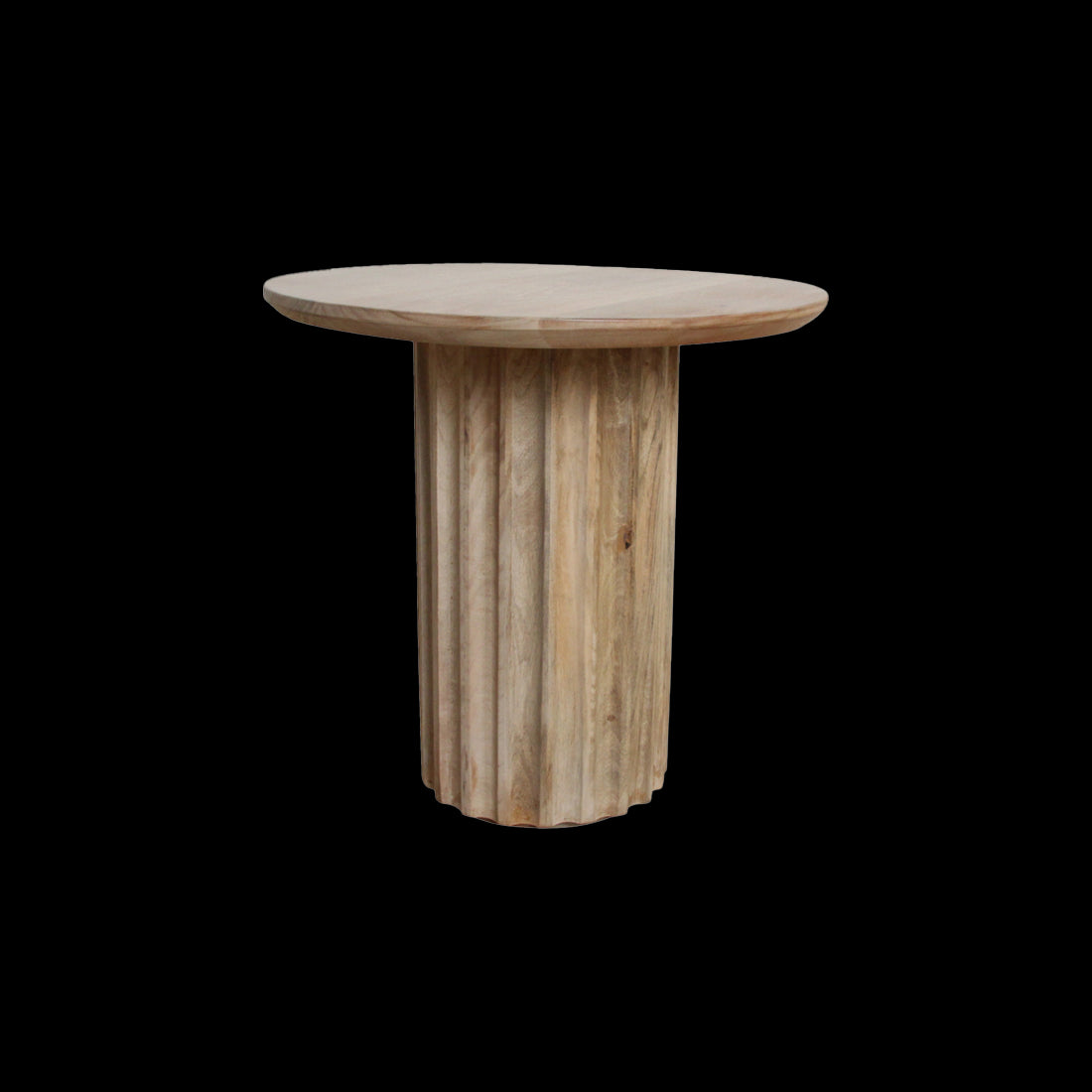 Raw Materials Bullnose Bijzettafel Omgekeerd Naturel Ø 50 Cm