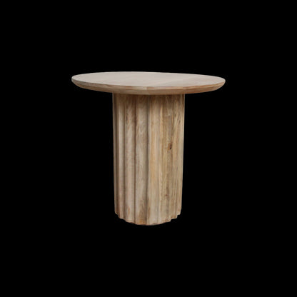 Raw Materials Bullnose Bijzettafel Omgekeerd Naturel Ø 50 Cm