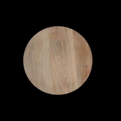 Raw Materials Bullnose Bijzettafel Omgekeerd Naturel Ø 50 Cm