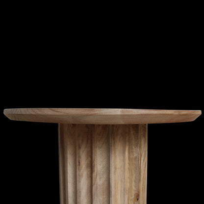 Raw Materials Bullnose Bijzettafel Omgekeerd Naturel Ø 50 Cm