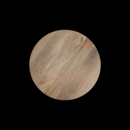 Raw Materials Bullnose Bijzettafel Omgekeerd Naturel Ø 55 Cm