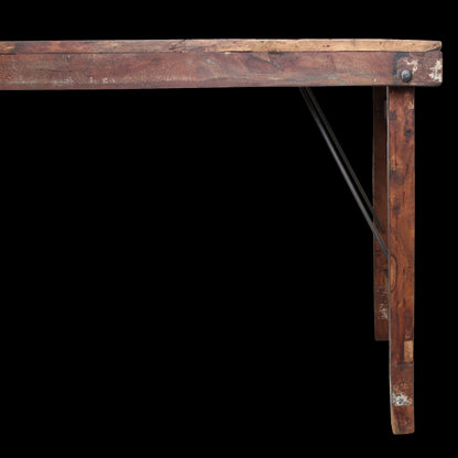 Raw Materials Eettafel Vintage Inklapbaar 173x60cm Gerecycled Hout